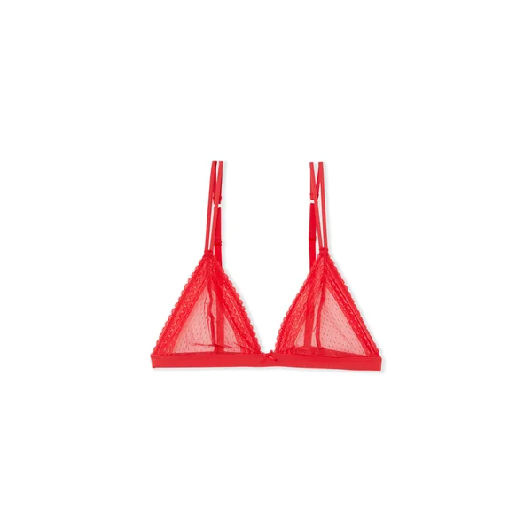 Soutien-gorge triangle en dentelle