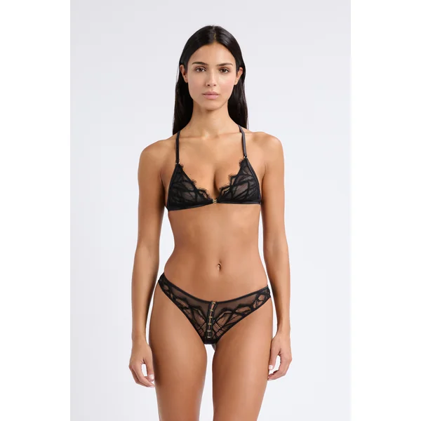 Soutien-gorge triangle en dentelle