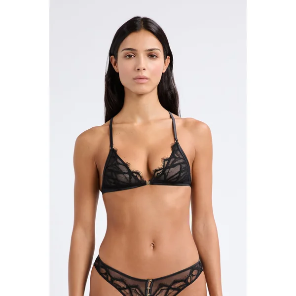 Soutien-gorge triangle en dentelle