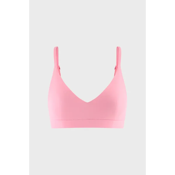 Soutien-gorge triangle en microfibre avec pads amovibles