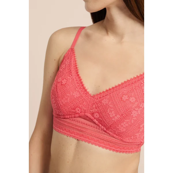 Soutien-gorge triangle sans armatures post-mastectomie