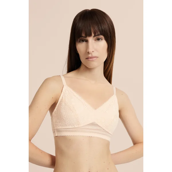 Soutien-gorge triangle sans armatures post-mastectomie