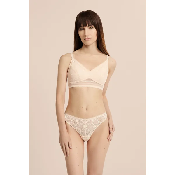 Soutien-gorge triangle sans armatures post-mastectomie