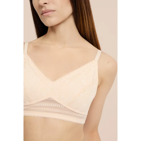 Soutien-gorge triangle sans armatures post-mastectomie