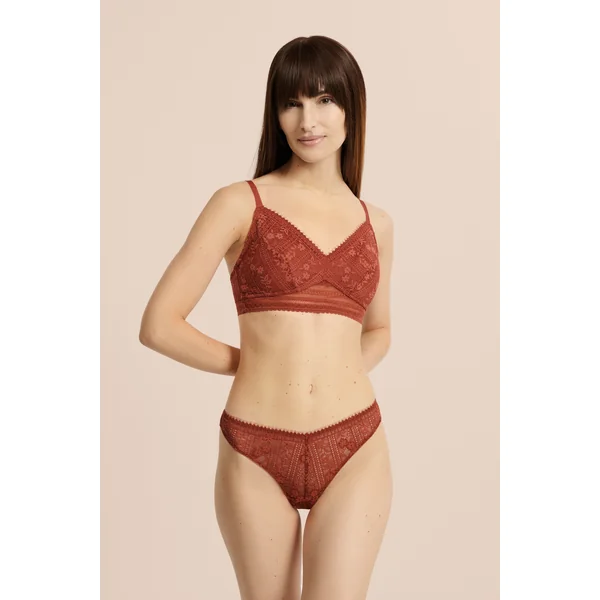 Soutien-gorge triangle sans armatures post-mastectomie