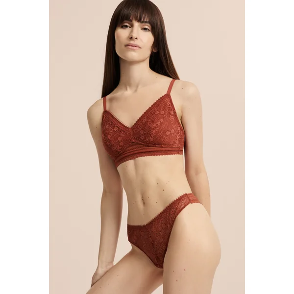 Soutien-gorge triangle sans armatures post-mastectomie