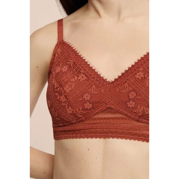 Soutien-gorge triangle sans armatures post-mastectomie