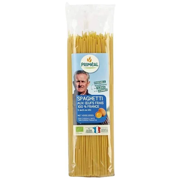 Spaghettis aux oeufs frais 100% france 500g