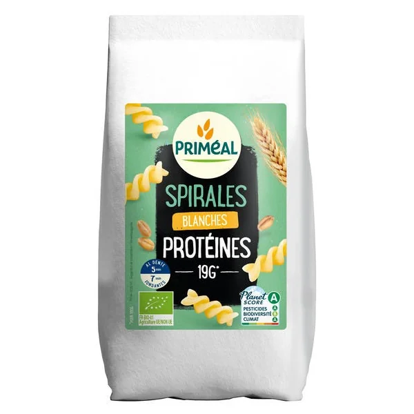 Spirale blanche protéines 400g