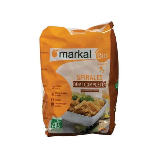 Spirales 1/2 complètes 500g - Markal