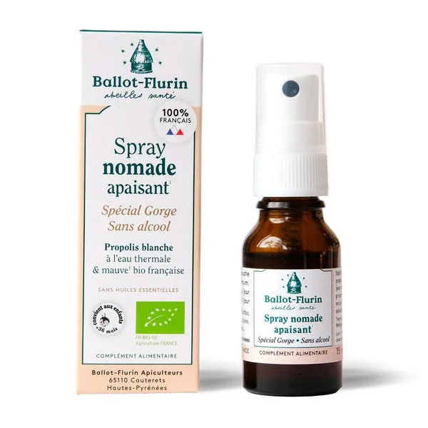 Spray nomade apaisant sans alcool 15ml