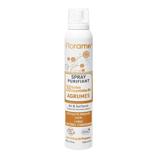 Spray purifiant agrumes bio 180ml