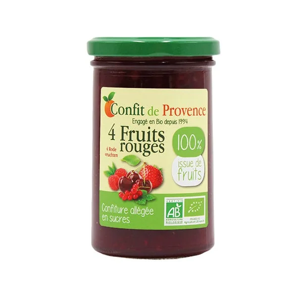 Spécialité 100% 4 fruits rouges 290g
