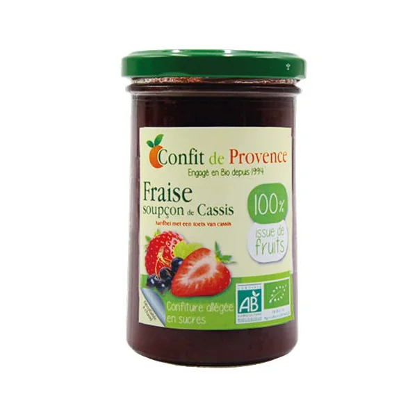 Spécialité 100% fraise soupçon cassis 290g