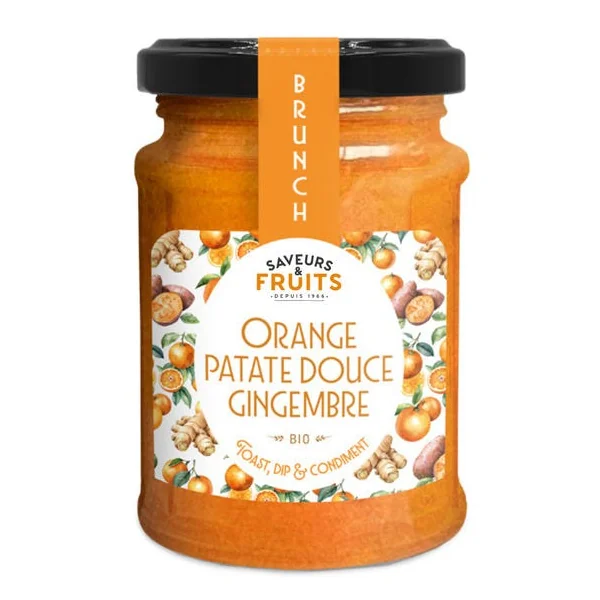 Spécialité orange patate douce gingembre 170g