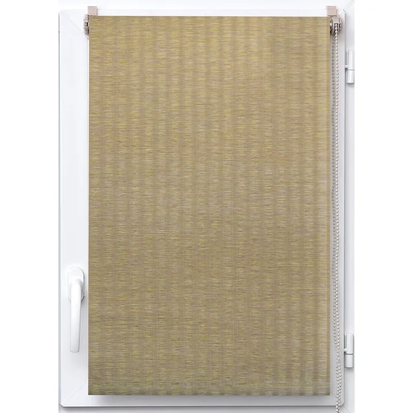 Store enrouleur tamisant effet bambou naturel 120x180cm