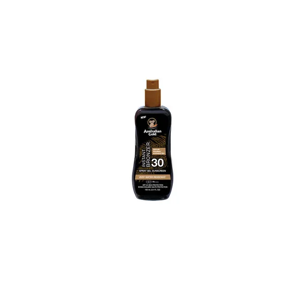 SUNSCREEN SPRAY GEL with instant bronzer SPF30
