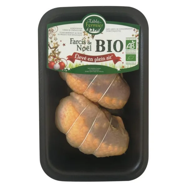 Suprême de pintade farci (2) env. 550g
