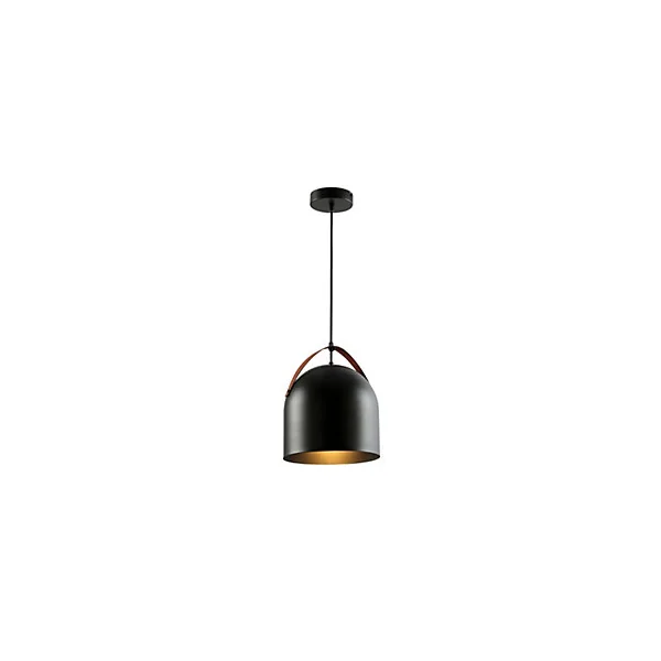 Suspension Hayott noir E27 15W IP20 Ø25 x H. 120 cm