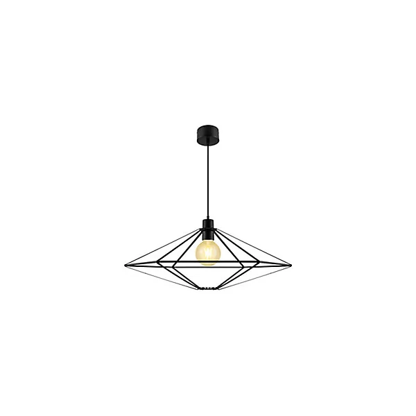 Suspension Heyka GoodHome E27 noir 760lm