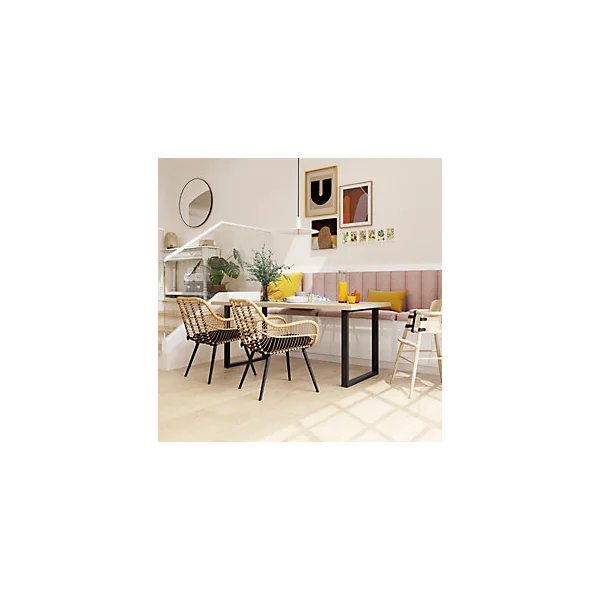 Suspension Hibonit E27 IP20 blanc 45cm