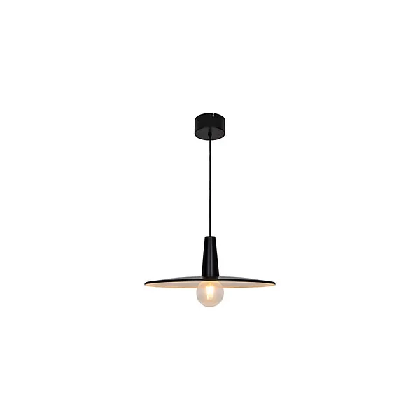 Suspension Hibonit E27 IP20 noir 45cm