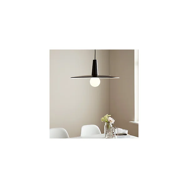 Suspension Hibonit E27 IP20 noir 45cm