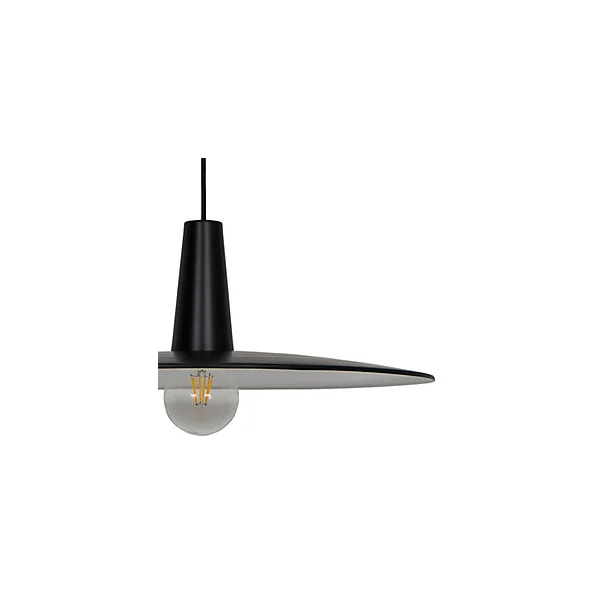 Suspension Hibonit E27 IP20 noir 58cm