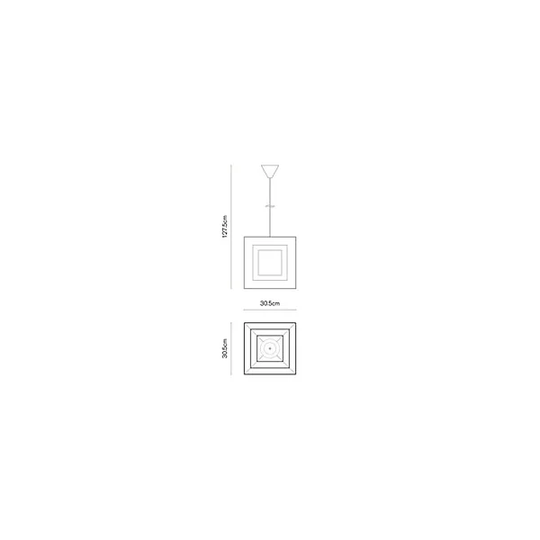 Suspension intérieur Ciplye GoodHome E27 gris