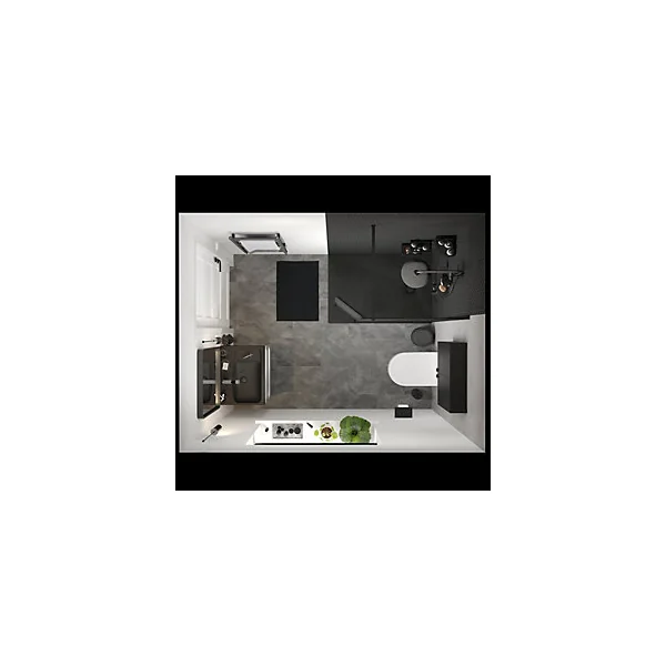 Suspension Ipsoot LED intégrée 600lm 9W IP44 Ø12cm blanc neutre GoodHome argent