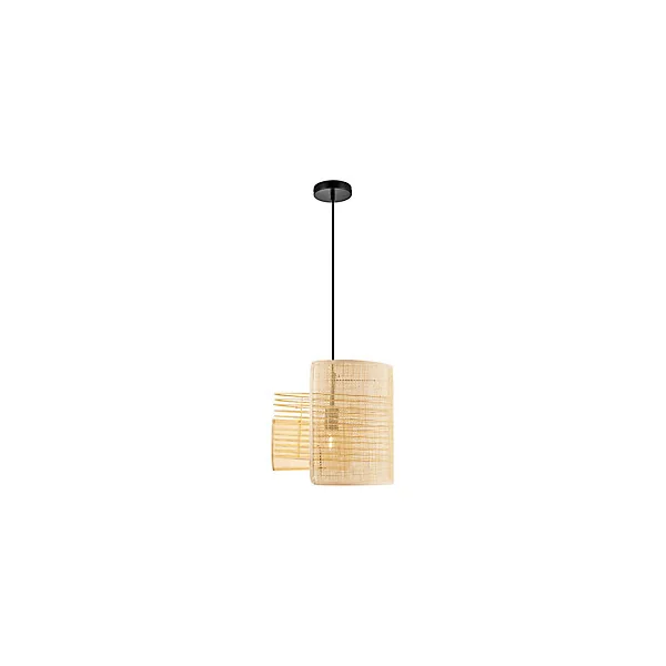 Suspension Jaffna réglable E27 IP20 60W Ø38 cm Nordlux naturel