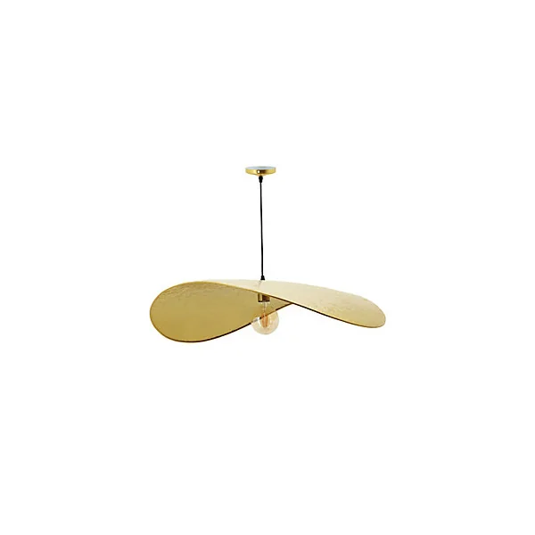 Suspension Jodhpur laiton doré E27 40W IP20 Ø80cm x H.126cm Seynave
