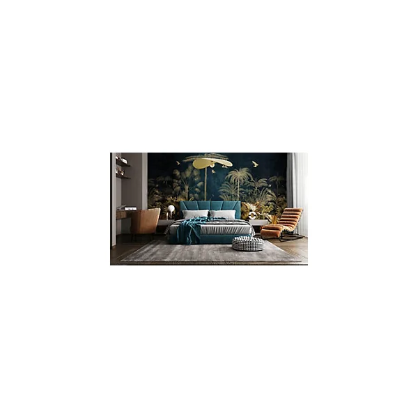 Suspension Jodhpur laiton doré E27 40W IP20 Ø80cm x H.126cm Seynave