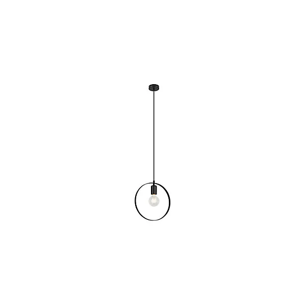 Suspension Kaitains E27 IP20 ⌀28cm noir
