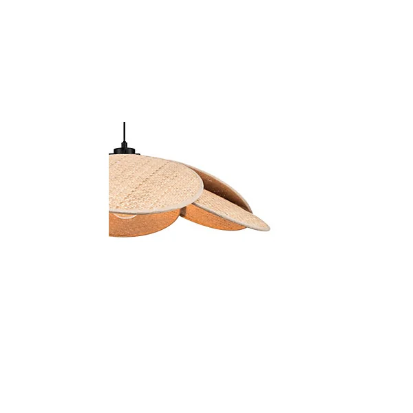 Suspension Kenya E27 15W ⌀70xH.100cm noir GoodHome