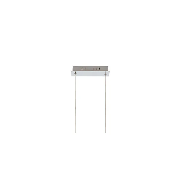 Suspension LED intégréevariable LED intégrée Alani 1850lm 24W IP20 GoodHome argent