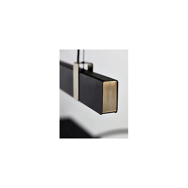 Suspension Lilt réglable LED intégrée IP20 2000 lm 27W blanc chaud Nordlux noir