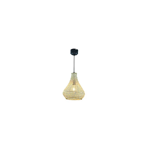 Suspension Lucien E27 Ø28cm 42W IP20 Naturel