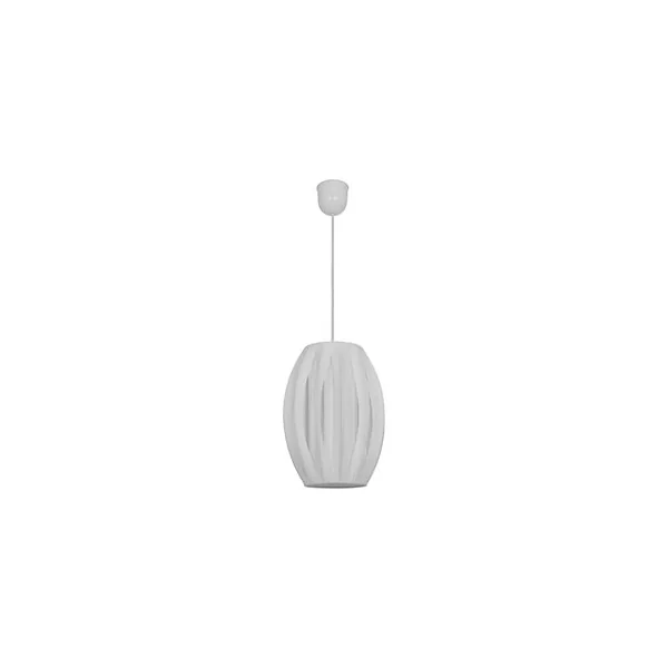 Suspension Lufira GoodHome E27 blanc