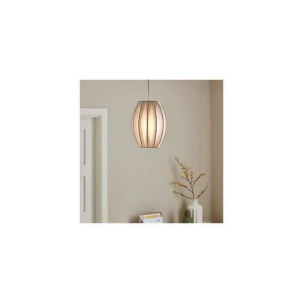 Suspension Lufira GoodHome E27 blanc