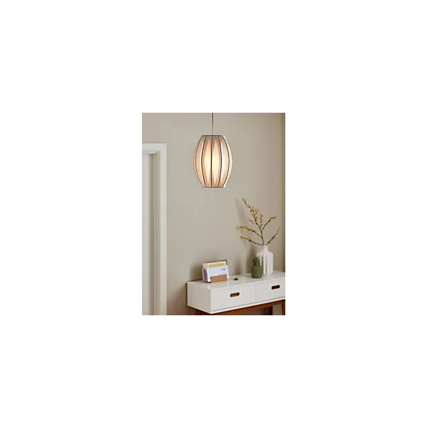 Suspension Lufira GoodHome E27 blanc