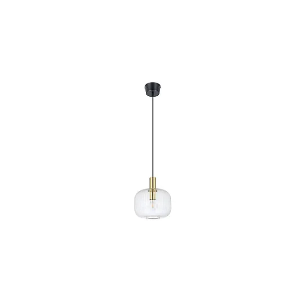 Suspension Lybia E27 25W ⌀25xH.110cm laiton GoodHome