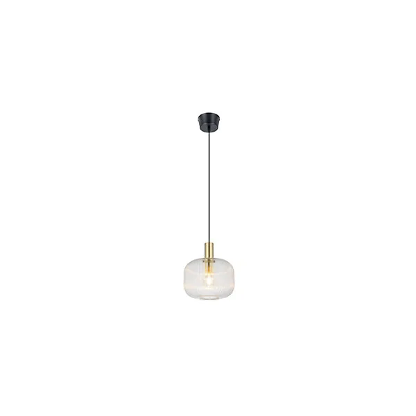 Suspension Lybia E27 25W ⌀25xH.110cm laiton GoodHome