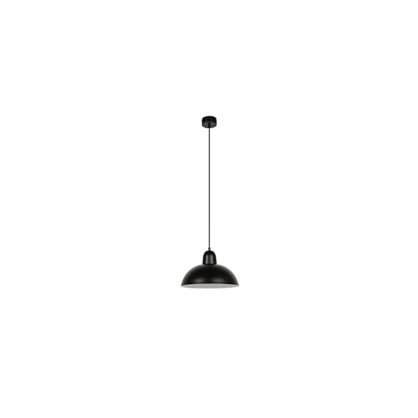 Suspension Marcel IP20 E27 60W H,20 x Ø35cm métal noir Corep