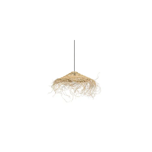 Suspension Medina E27 IP20 15W ø.50 x H. 86 cm Corep coloris naturel