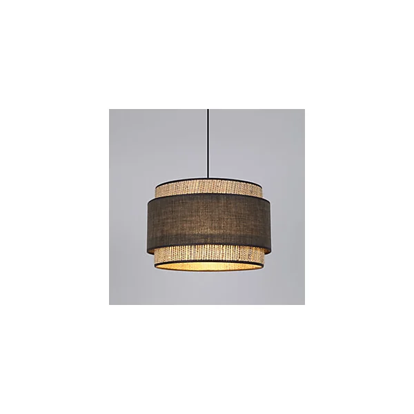 Suspension Milo 3 cylindres IP20 E27 100W H.25 x Ø 38 cm khao,bana, lin Corep