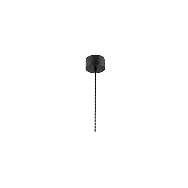Suspension Muanza GoodHome E27 noir mat