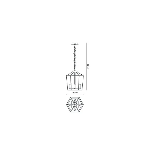 Suspension Nantan GoodHome E14 noir mat