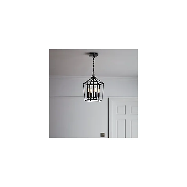 Suspension Nantan GoodHome E14 noir mat
