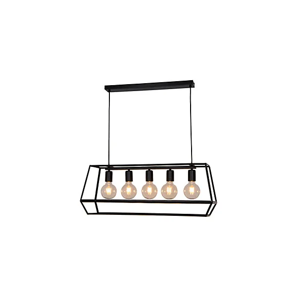 Suspension Nantan GoodHome E27 noir mat